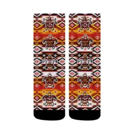 Adobe Fire Turtle Crew Socks