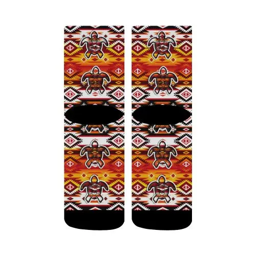 Adobe Fire Turtle Crew Socks