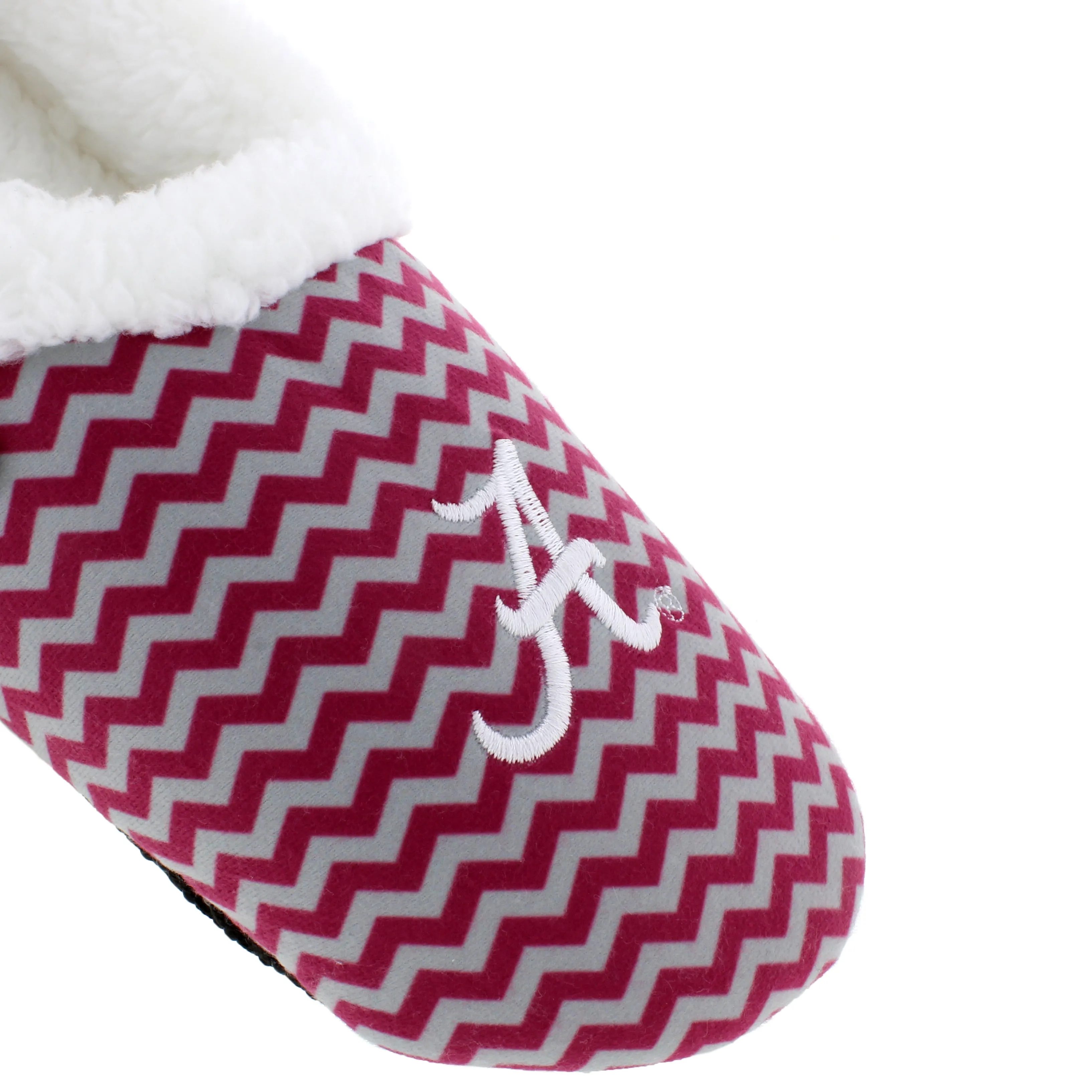 Alabama Crimson Tide Chevron Slip On Slippers