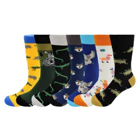 Animal Socks – Rhino, Alligator, Zebra, Wolf Fun Comfy Socks