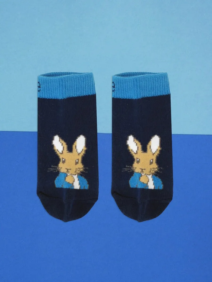 Baby Socks 'Peter Rabbit' Navy Socks