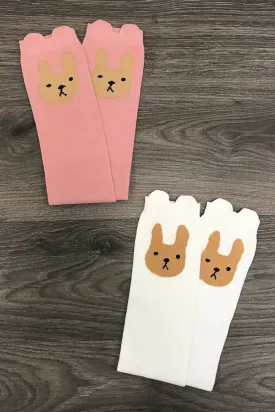 Bashful Bunny Socks