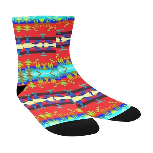 Between the Mountains Greasy Sierra Crew Socks