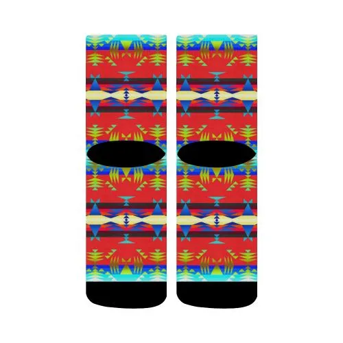 Between the Mountains Greasy Sierra Crew Socks