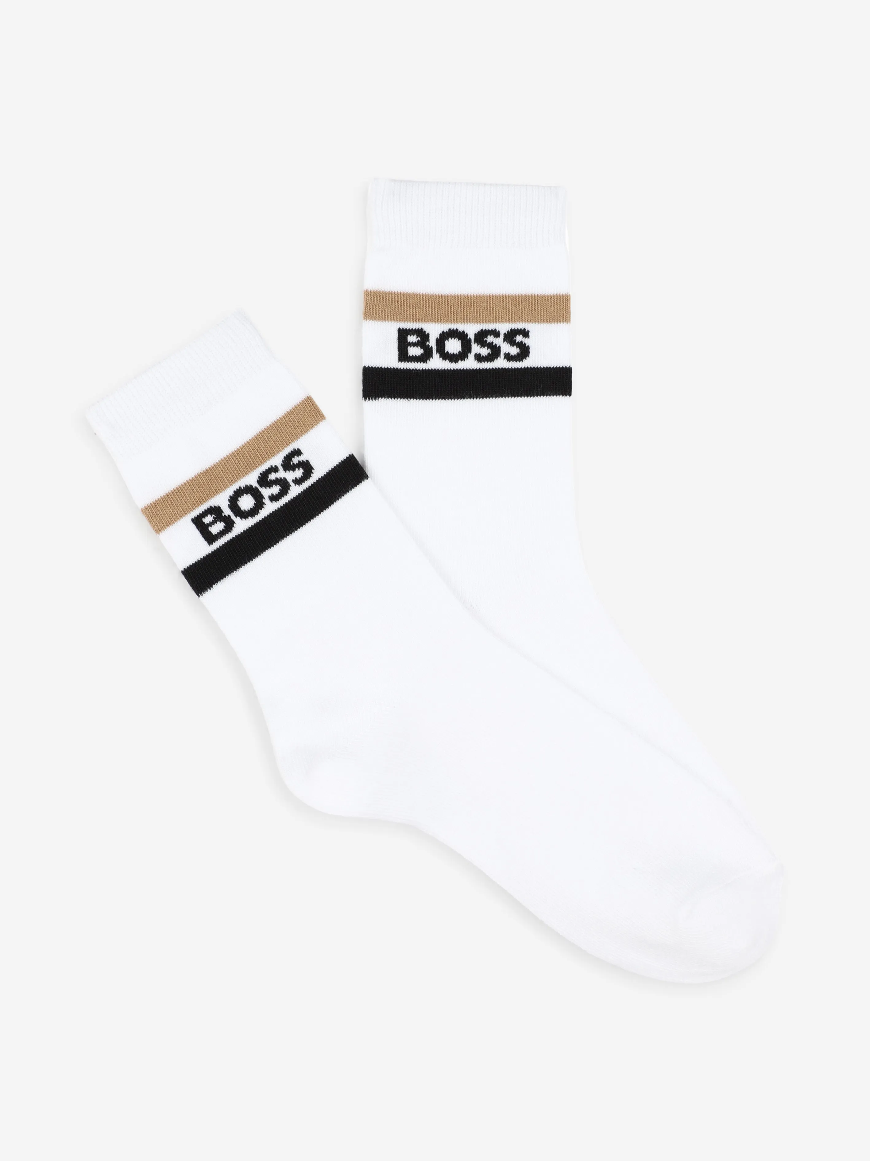 BOSS Boys 3 Pairs Socks Set in Black