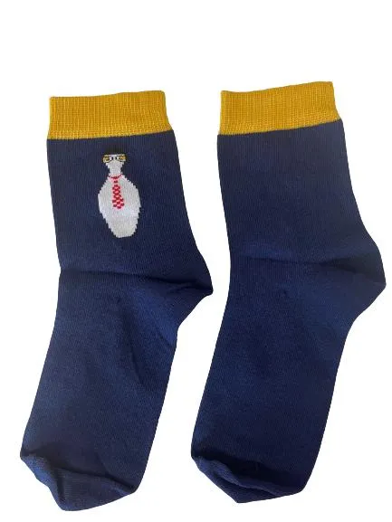 Boys Fendi Bowling Print Socks