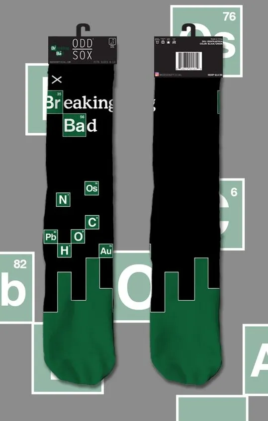 Breaking Bad Chemistry Socks