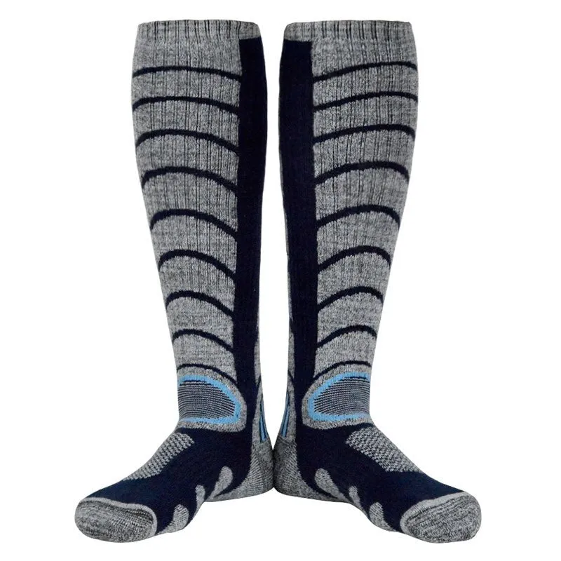 Brothock Unisex Wool Skiing Socks Warm and Quick-Drying