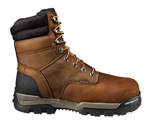 Carhartt CME8047 Men's Ground Force 8-inch Waterproof Insulated Soft Toe Work Boot