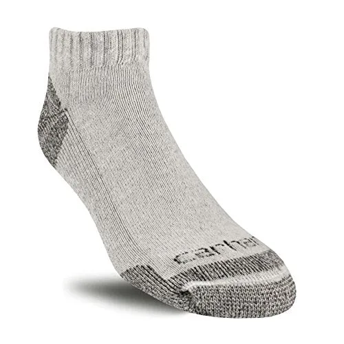 Carhartt SL6003M Men's Midweight Cotton Blend Sock 3 Pack (Closeout)