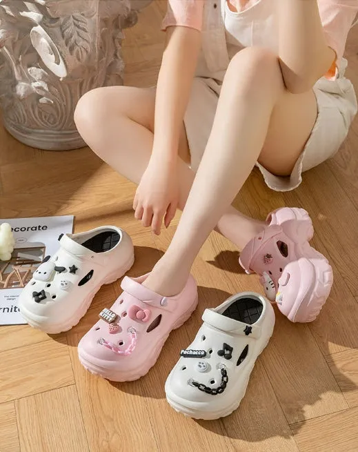 Cartoon Classic Platform Slippers