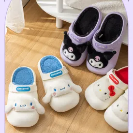 Cartoon Cotton Plush Slippers SK343