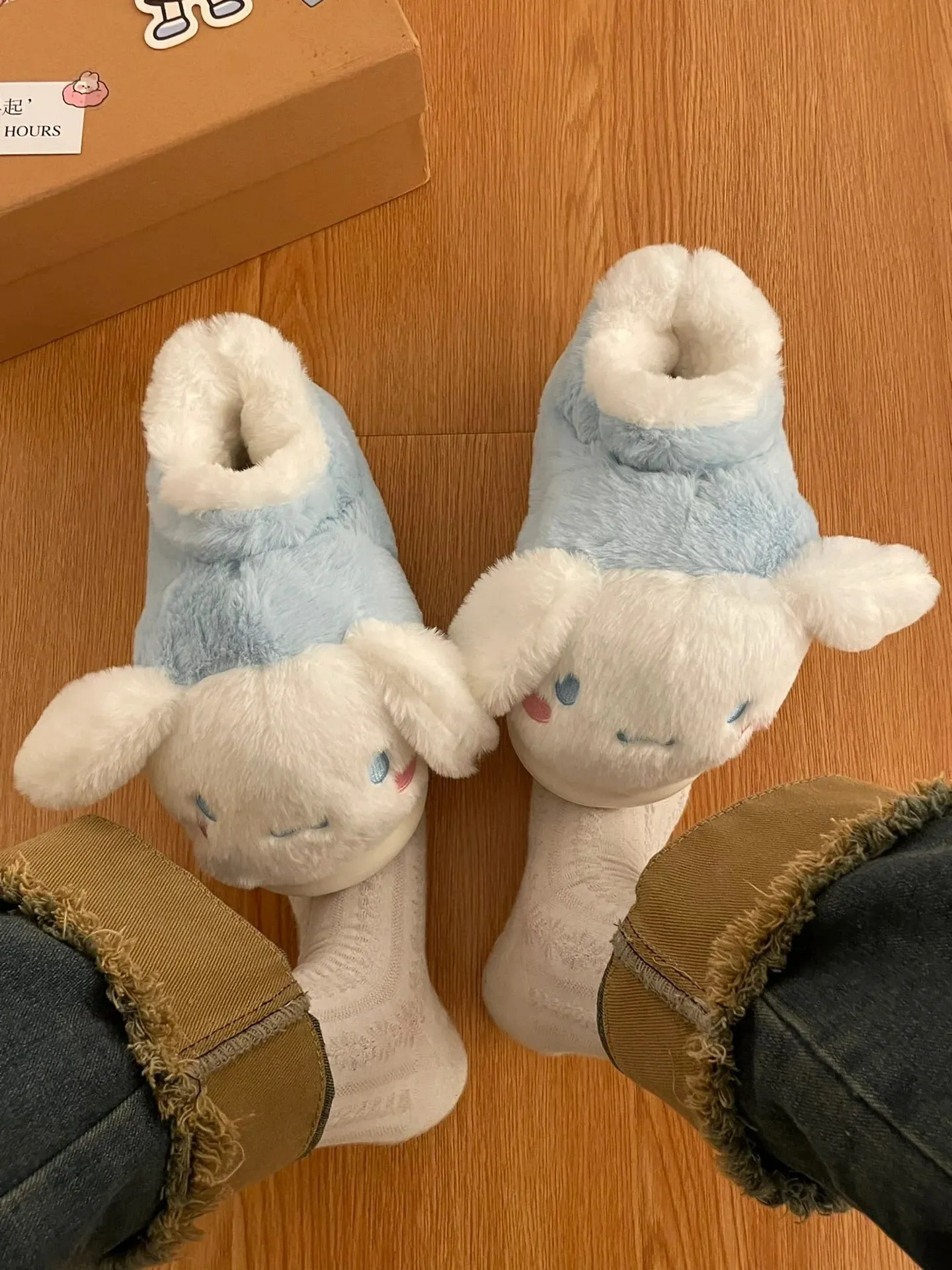 Cartoon Warm Thick Slippers