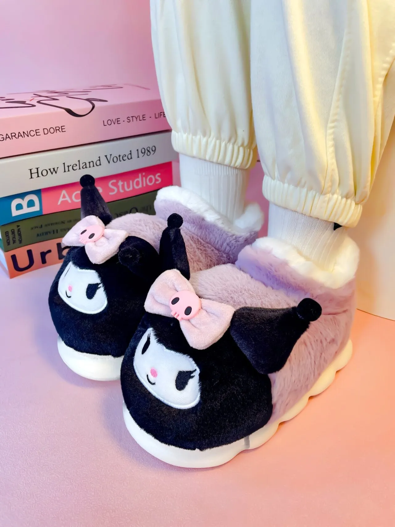 Cartoon Warm Thick Slippers