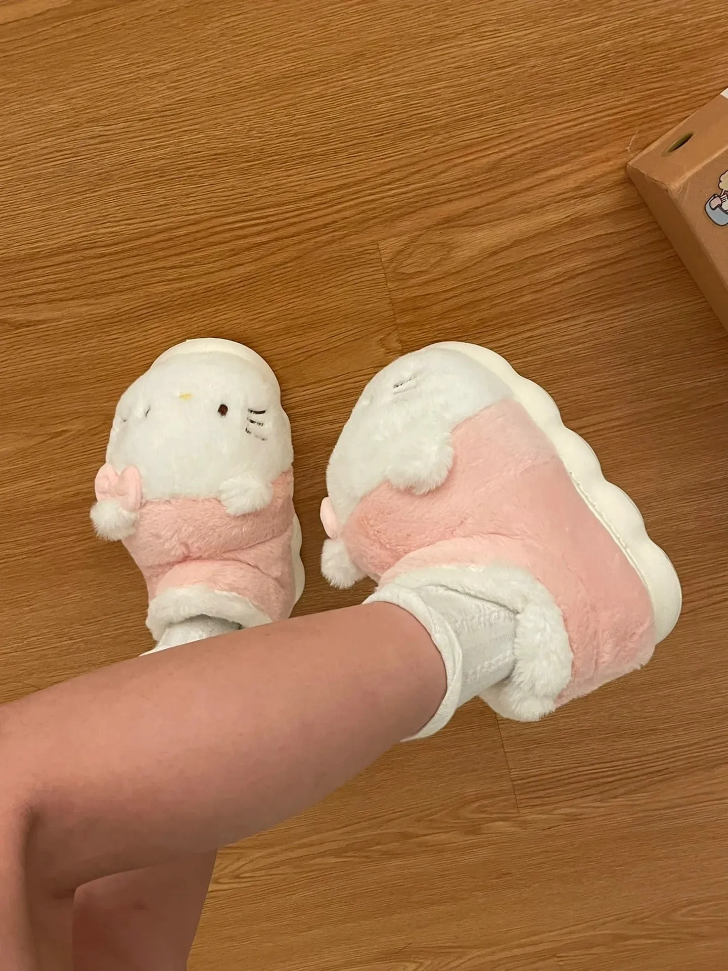 Cartoon Warm Thick Slippers