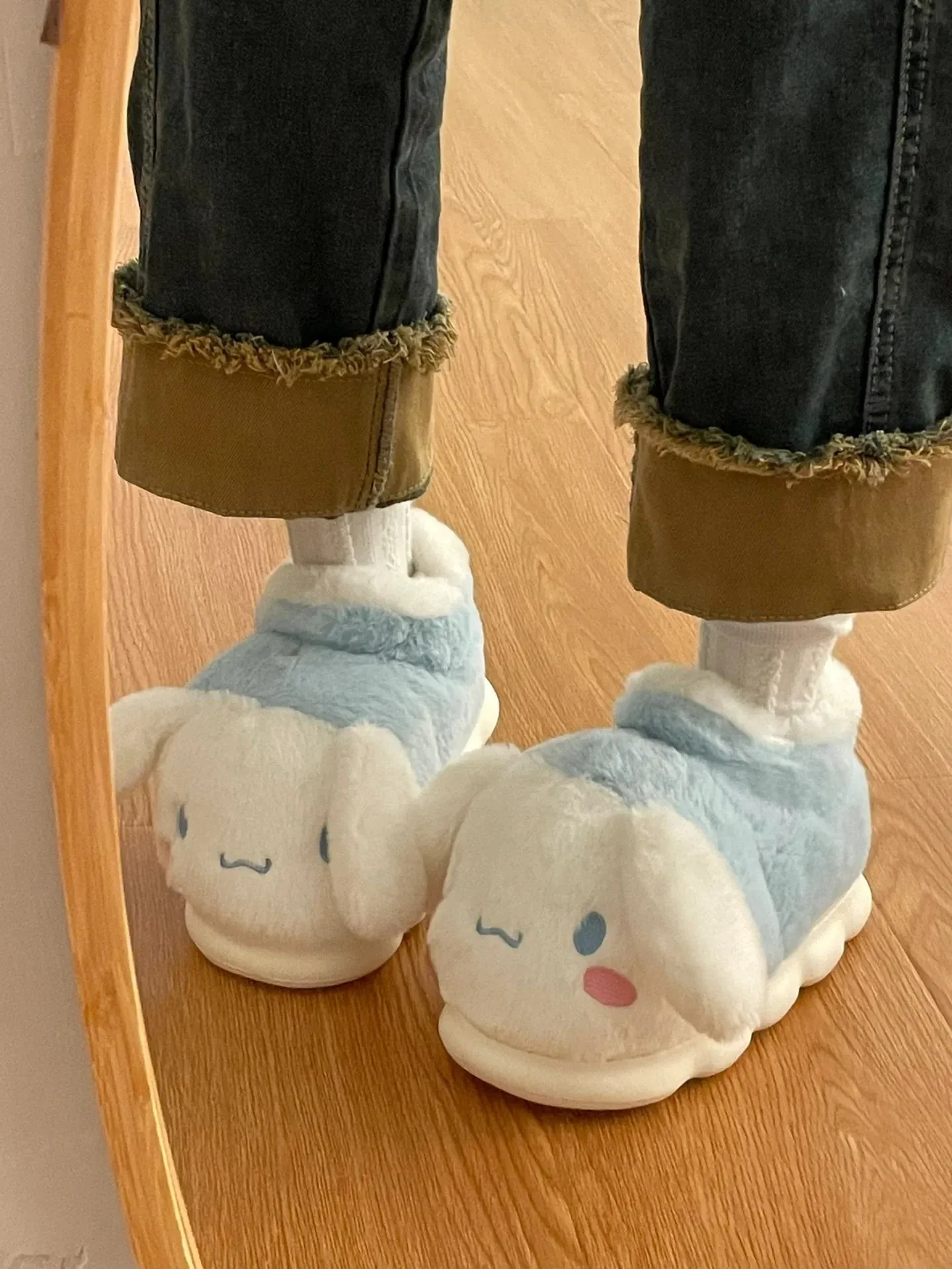 Cartoon Warm Thick Slippers