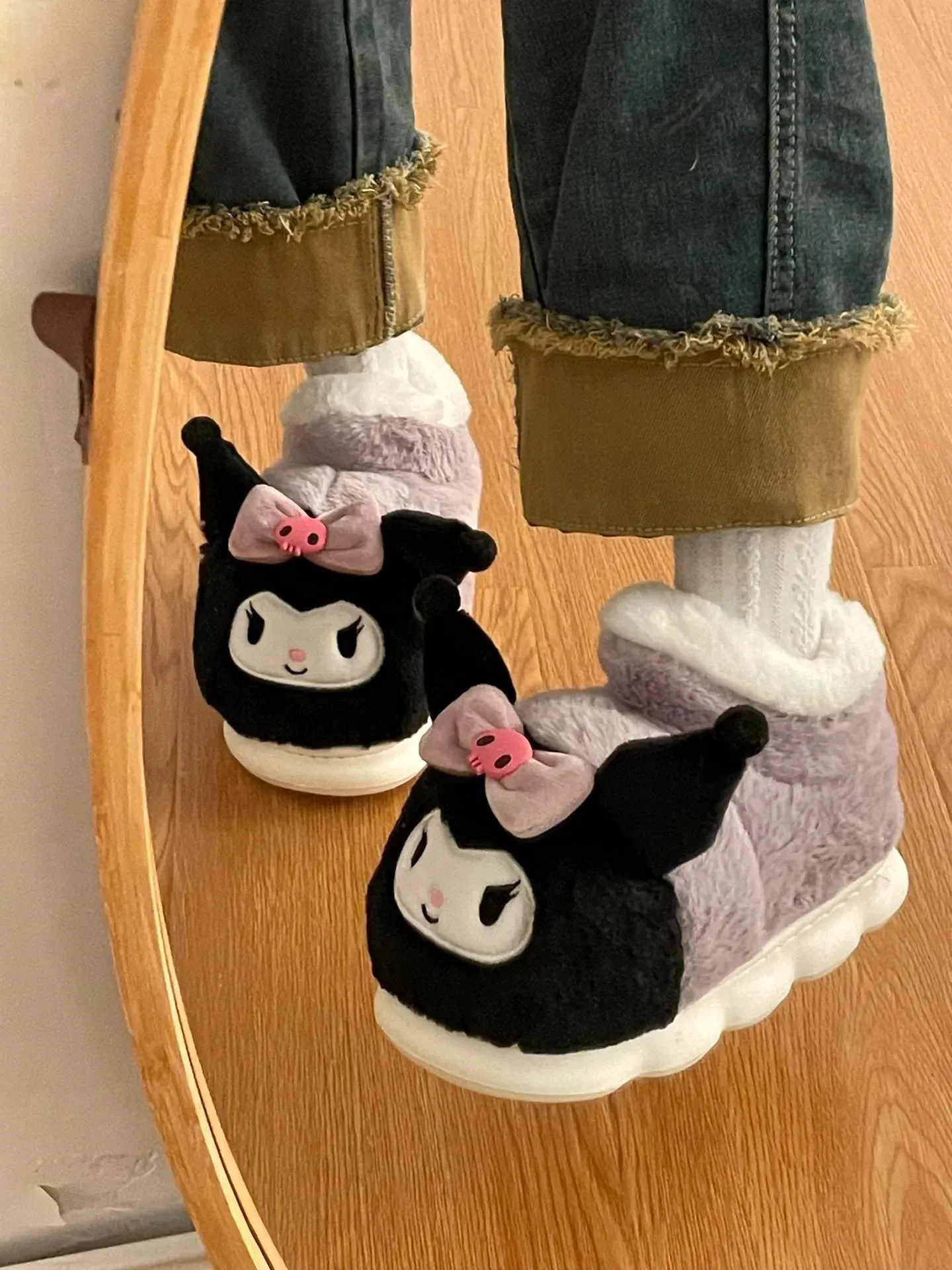 Cartoon Warm Thick Slippers