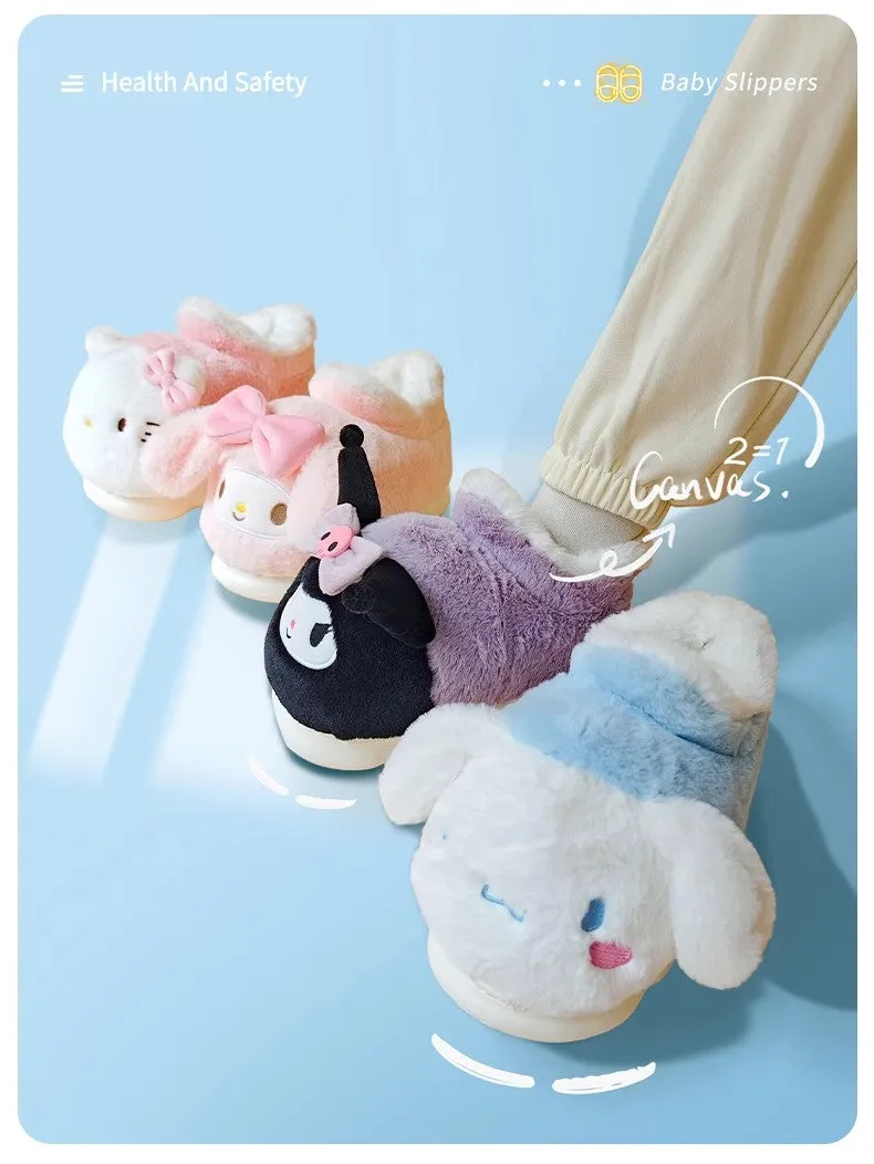 Cartoon Warm Thick Slippers