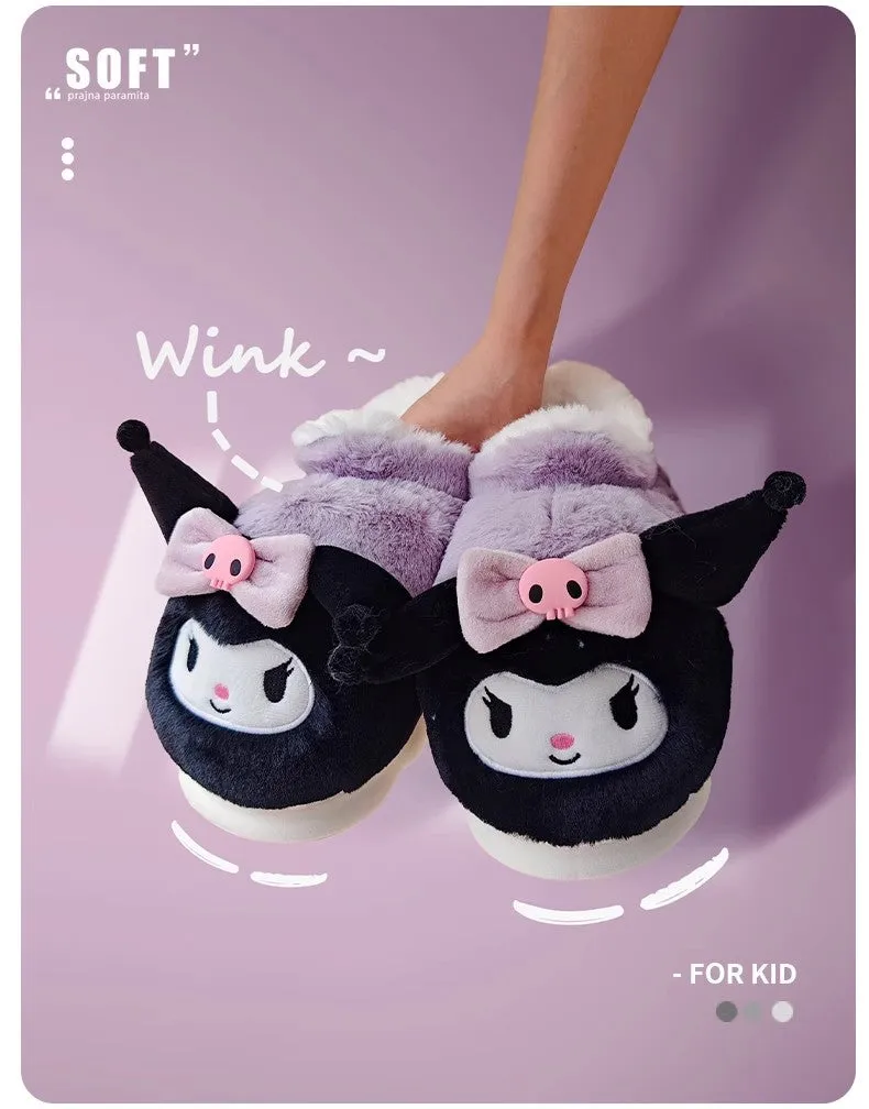 Cartoon Warm Thick Slippers