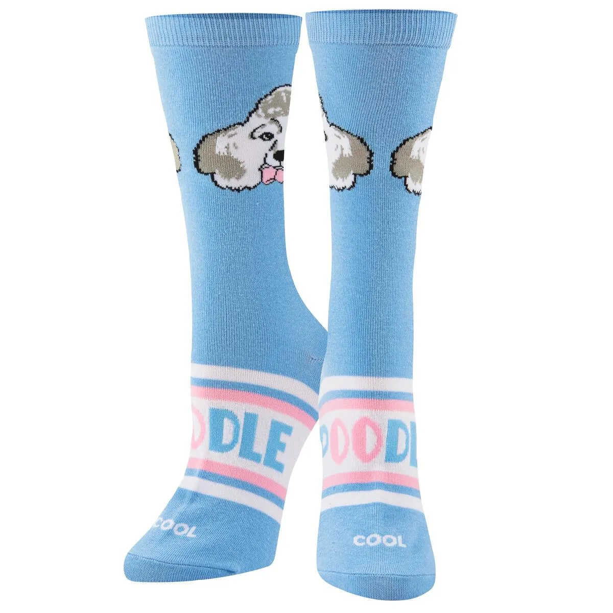 Cool Socks Poodle Crew Socks