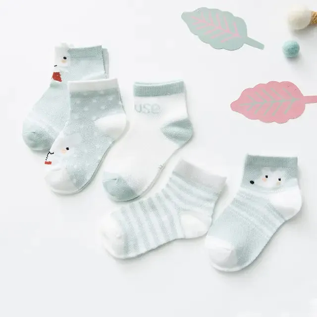 Cotton Mesh Baby Socks