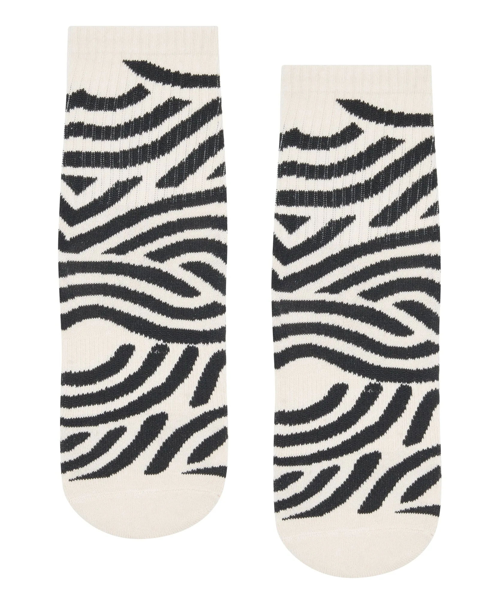 Crew Non Slip Grip Socks - Monochrome Swirl