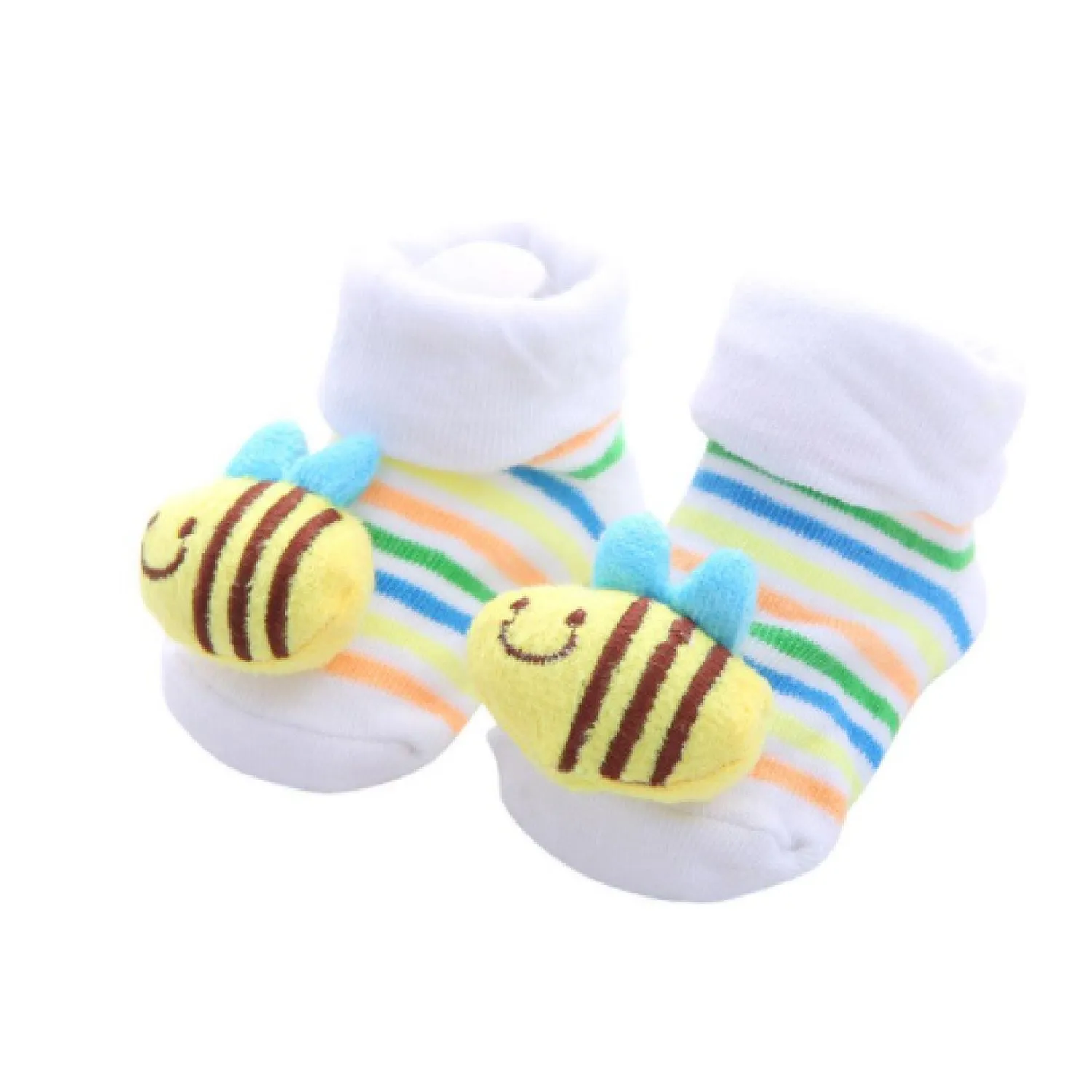 Cute Infant Baby Cotton Socks Shoes, 0 to 6 Months