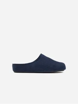 Date Men's Vegan Mule Slippers | Navy