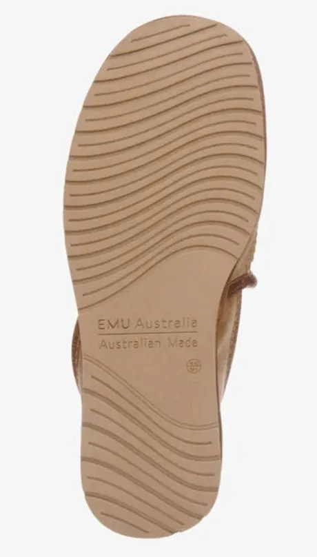 Emu Australia Men's Hume Platinum Sheepskin Slipper