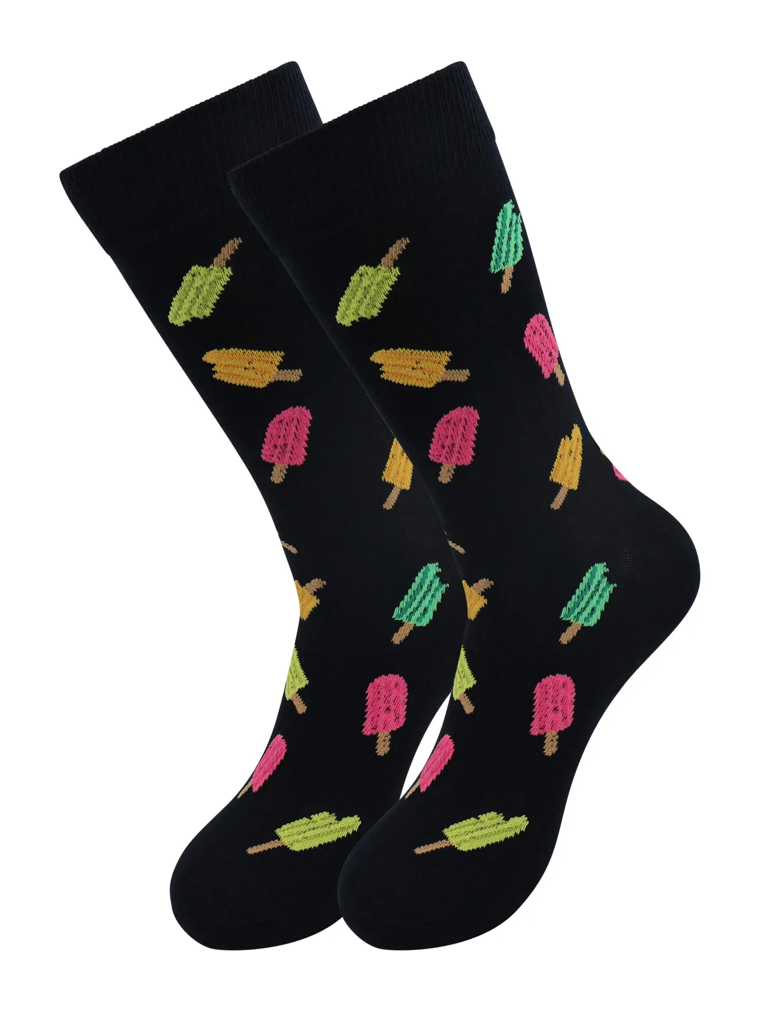 Favorite Food Fruits Socks - Popsicle - for Men and Women