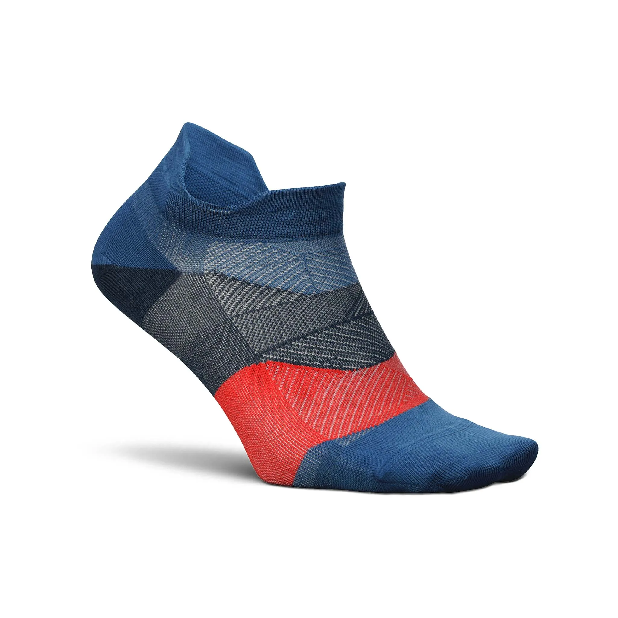 Feetures | Unisex Elite Ultra Light No Show Tab - Atmospheric Blue