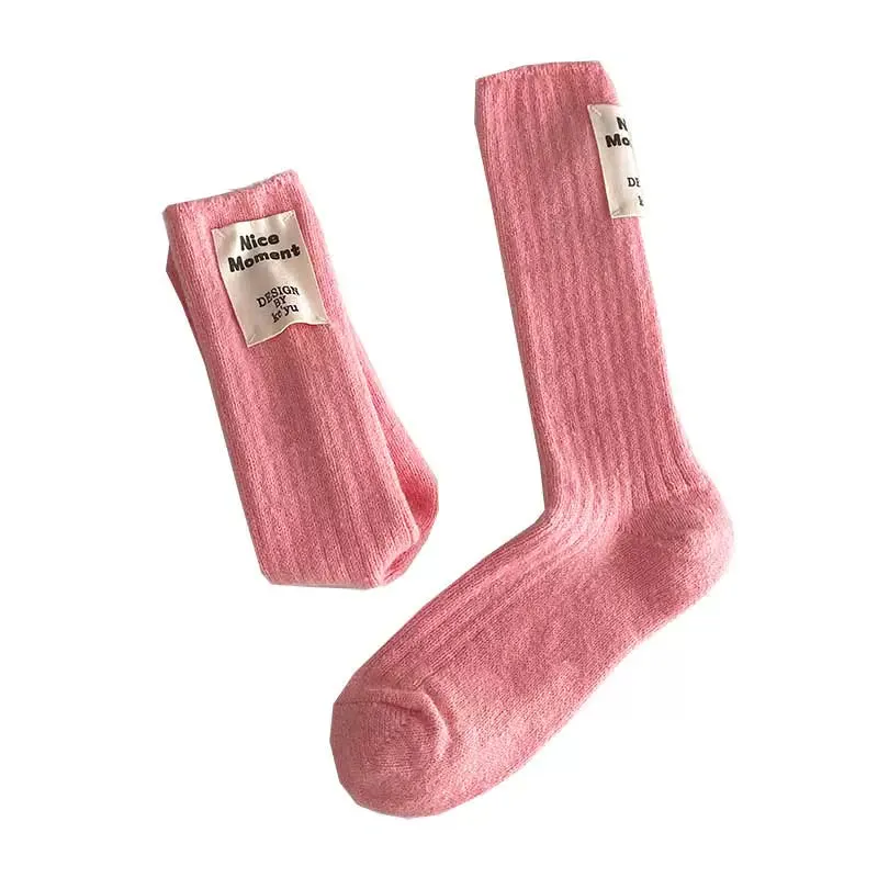 Fleece-Lined Winter Socks for Kids