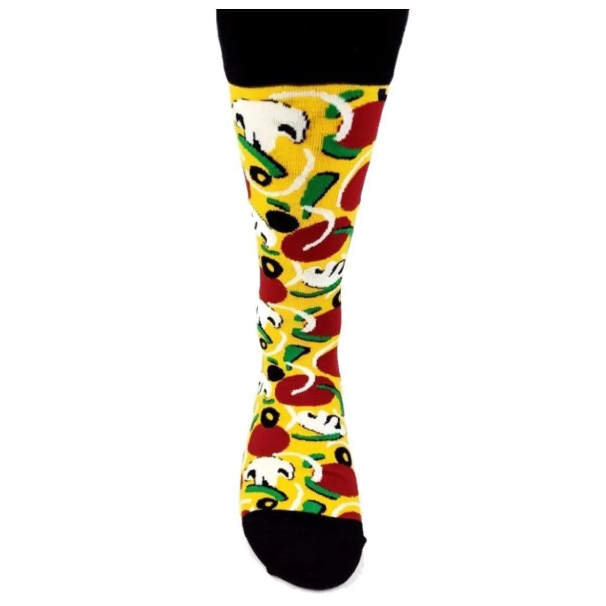 Food Socks Pizza Toppings