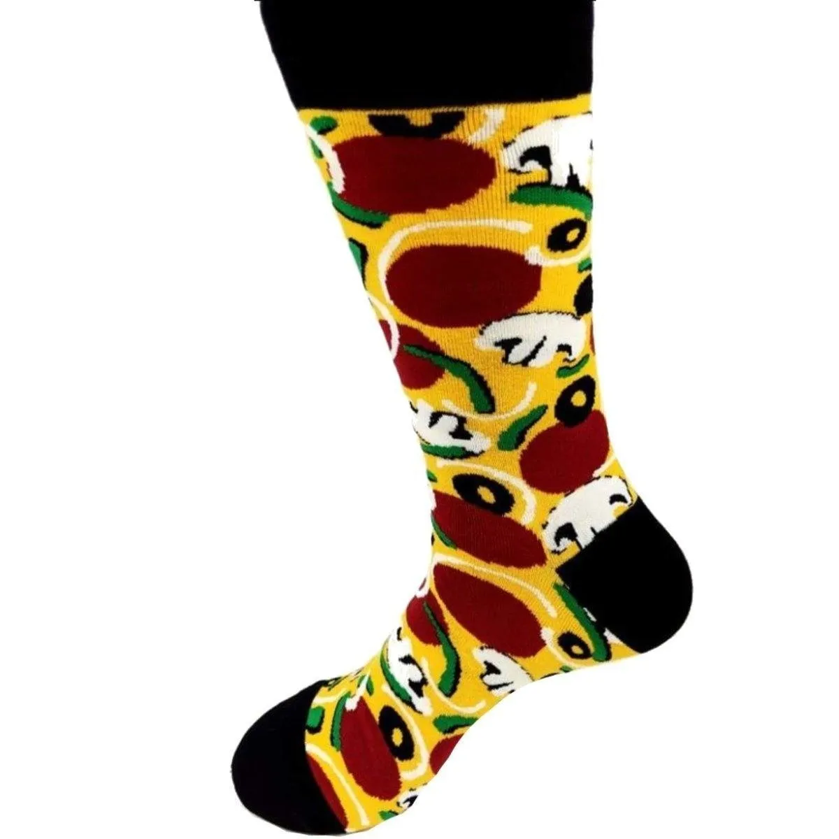 Food Socks Pizza Toppings