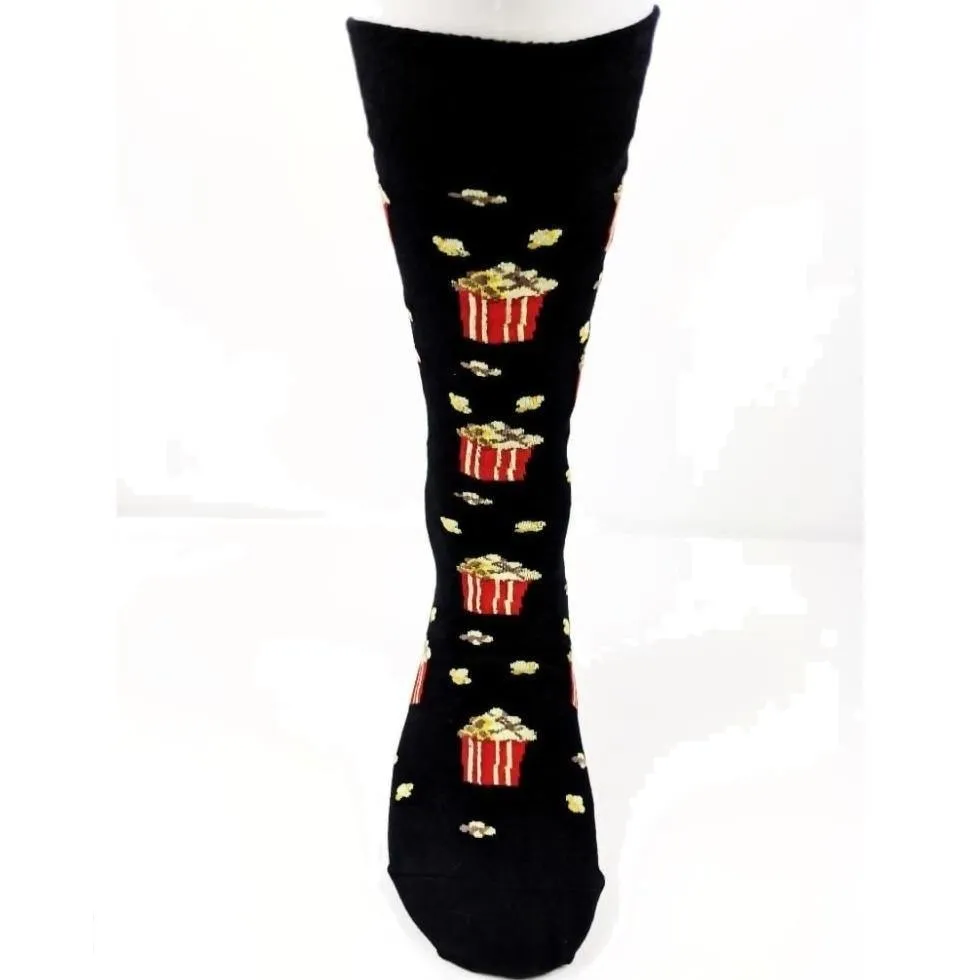 Food Socks Popcorn