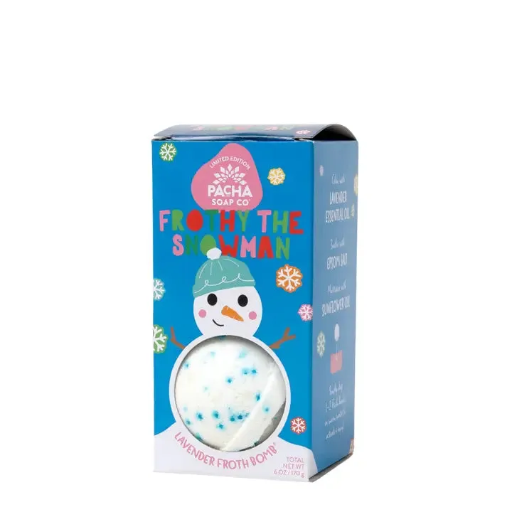 FROTHY THE SNOWMAN BATH BOMB-2 PK