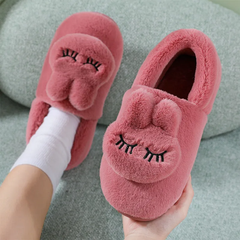 Fuzzy Animal Slippers for Women