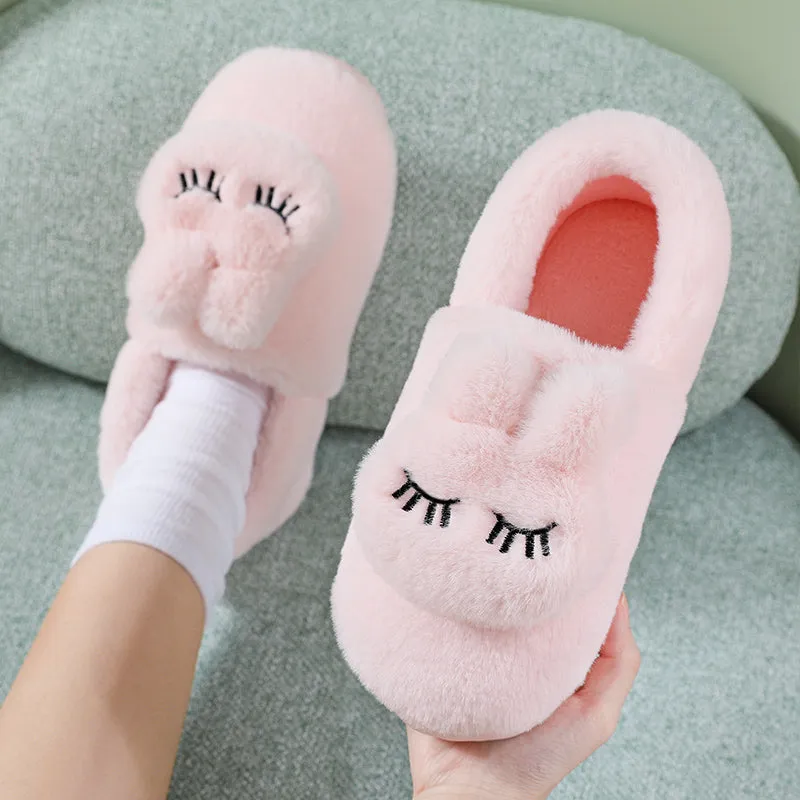 Fuzzy Animal Slippers for Women