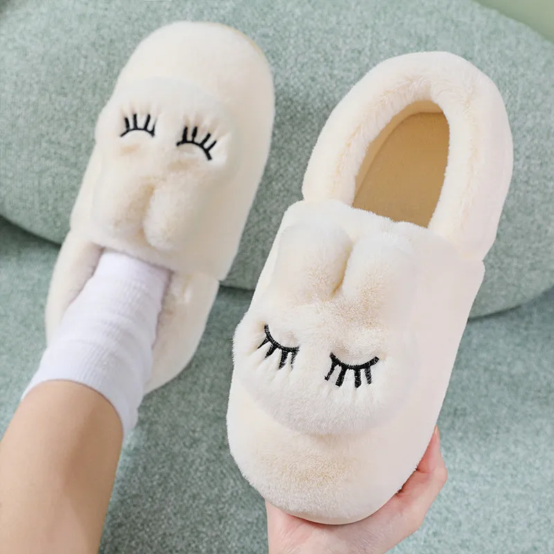 Fuzzy Animal Slippers for Women