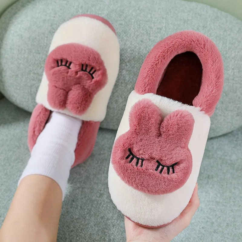 Fuzzy Animal Slippers for Women