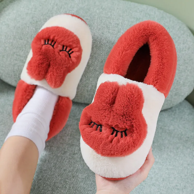 Fuzzy Animal Slippers for Women