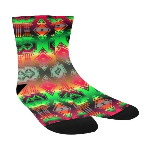 Gathering Sky Crew Socks