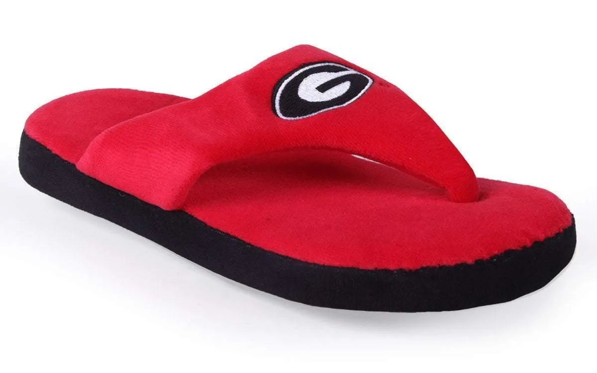 Georgia Bulldogs Comfy Feet Flip Flop Slippers