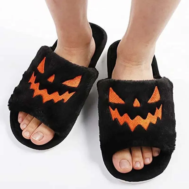 Halloween Winter Warm Slippers | Cute & Cozy for Women