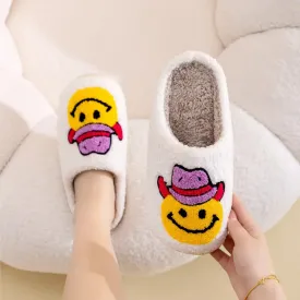 Happy Cowgirl Slippers