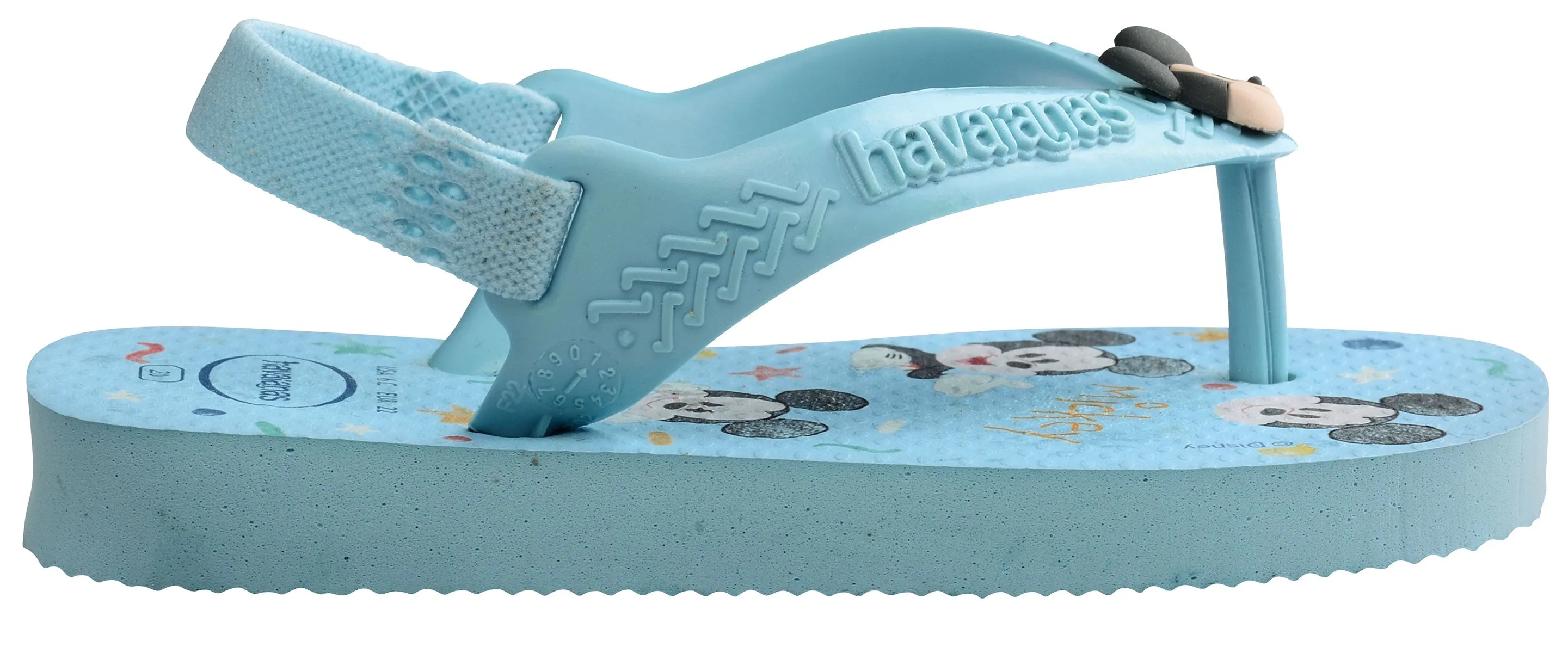 Havaianas Disney Micky Mouse II In Blue For Toddler