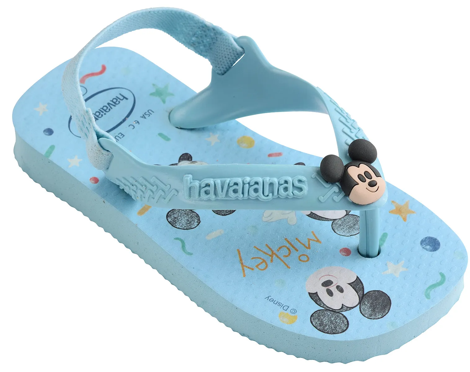 Havaianas Disney Micky Mouse II In Blue For Toddler