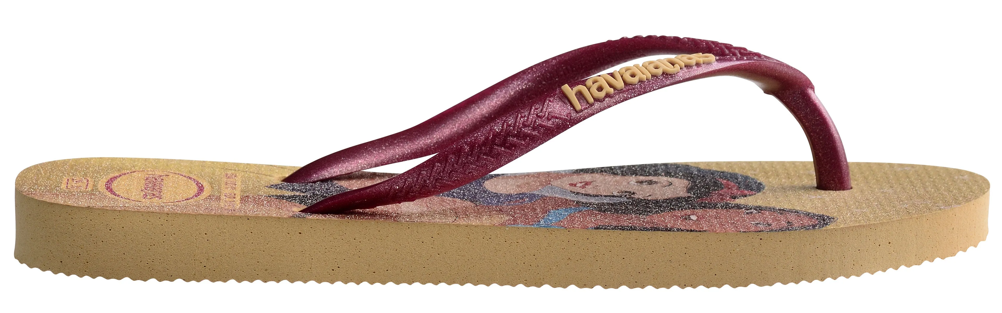 Havaianas Slim Princess In Gold For Kids