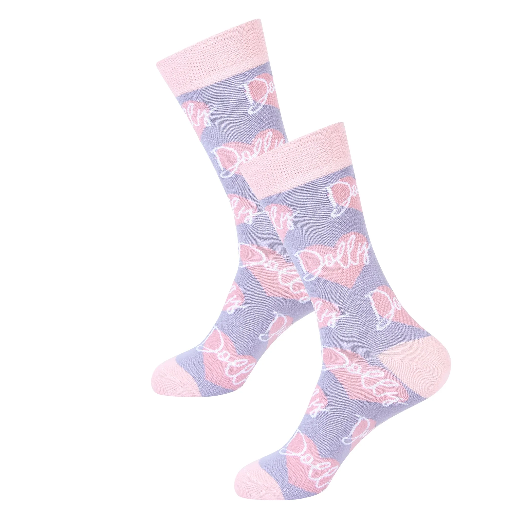 Heart Dolly Socks