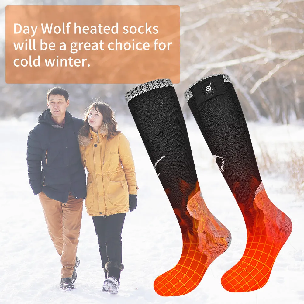 Heated Socks with Rechargeable Electric Battery for Men & Women